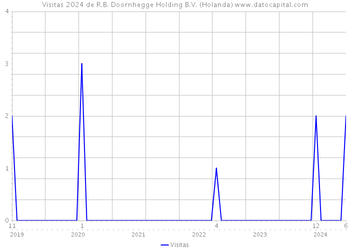 Visitas 2024 de R.B. Doornhegge Holding B.V. (Holanda) 