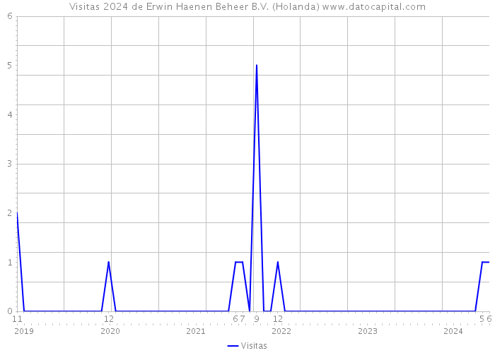 Visitas 2024 de Erwin Haenen Beheer B.V. (Holanda) 