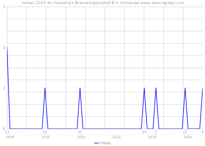 Visitas 2024 de Veenstra's Bestratingsbedrijf B.V. (Holanda) 