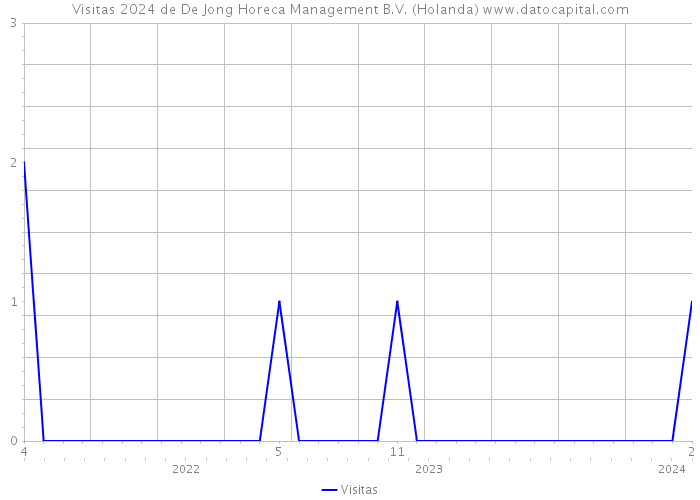 Visitas 2024 de De Jong Horeca Management B.V. (Holanda) 