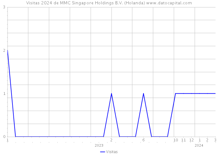 Visitas 2024 de MMC Singapore Holdings B.V. (Holanda) 