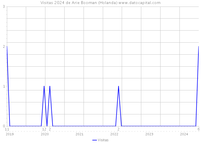 Visitas 2024 de Arie Booman (Holanda) 