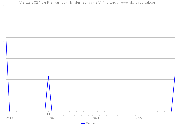 Visitas 2024 de R.B. van der Heijden Beheer B.V. (Holanda) 