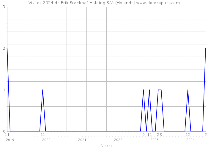 Visitas 2024 de Erik Broekhof Holding B.V. (Holanda) 