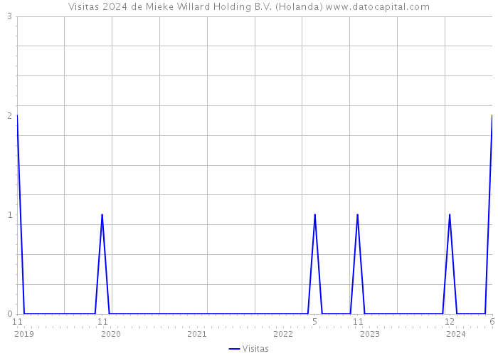 Visitas 2024 de Mieke Willard Holding B.V. (Holanda) 