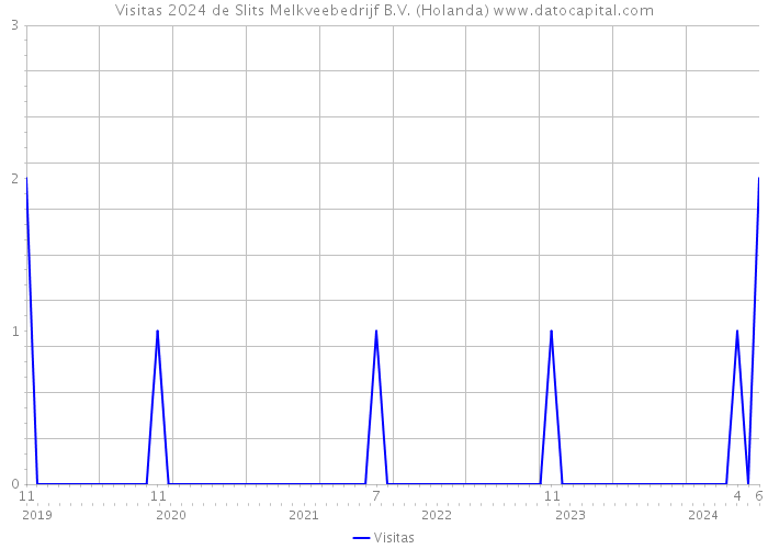 Visitas 2024 de Slits Melkveebedrijf B.V. (Holanda) 