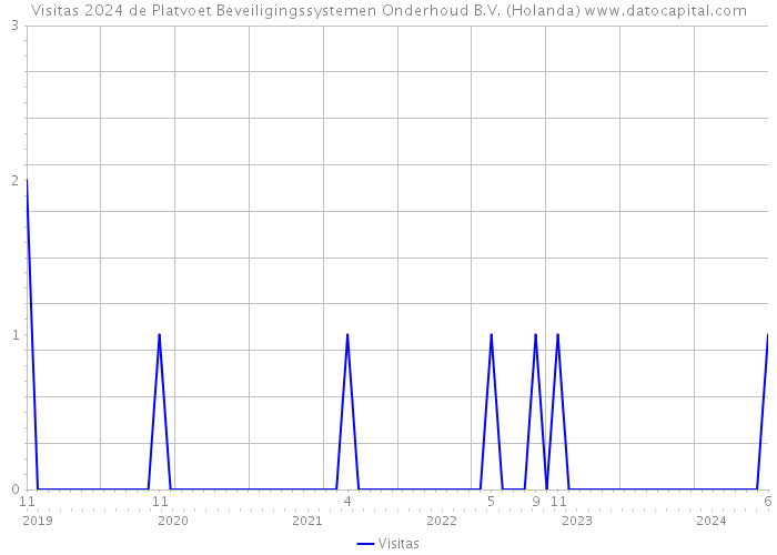 Visitas 2024 de Platvoet Beveiligingssystemen Onderhoud B.V. (Holanda) 