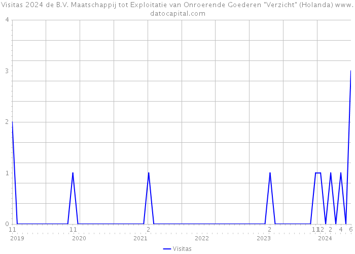 Visitas 2024 de B.V. Maatschappij tot Exploitatie van Onroerende Goederen 