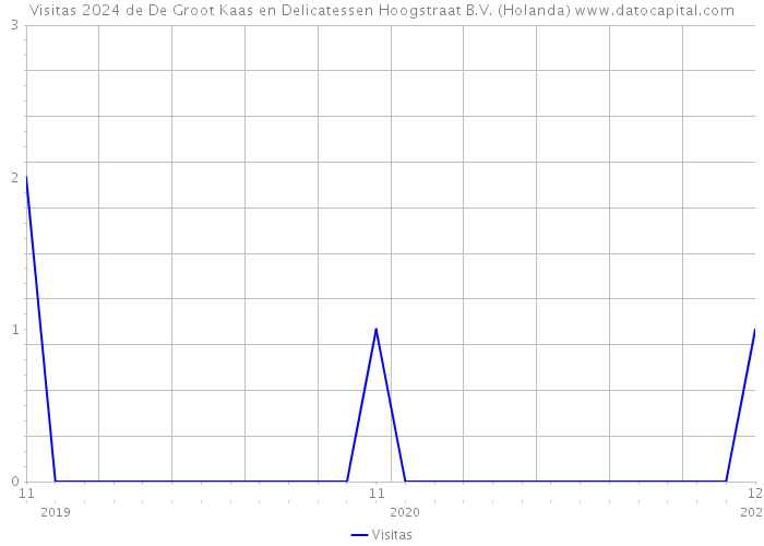 Visitas 2024 de De Groot Kaas en Delicatessen Hoogstraat B.V. (Holanda) 