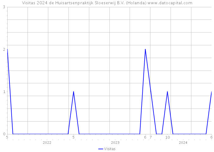 Visitas 2024 de Huisartsenpraktijk Sloeserwij B.V. (Holanda) 