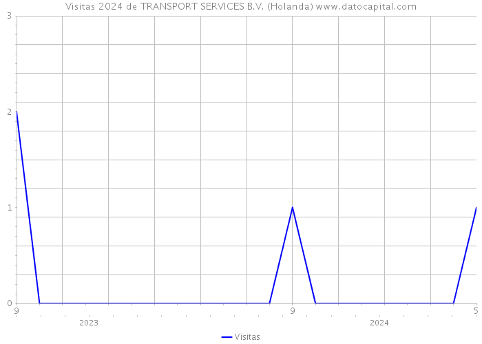 Visitas 2024 de TRANSPORT SERVICES B.V. (Holanda) 