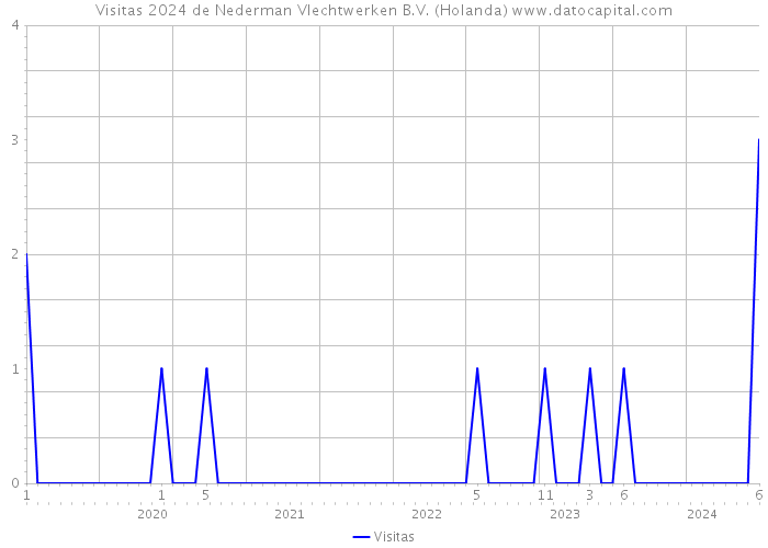 Visitas 2024 de Nederman Vlechtwerken B.V. (Holanda) 