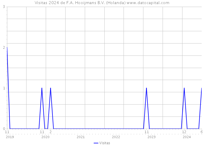 Visitas 2024 de F.A. Hooijmans B.V. (Holanda) 