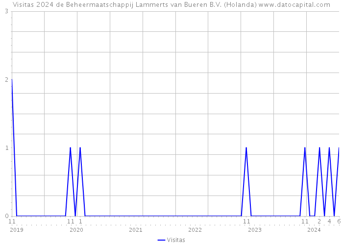 Visitas 2024 de Beheermaatschappij Lammerts van Bueren B.V. (Holanda) 