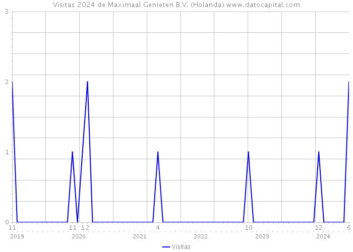 Visitas 2024 de Maximaal Genieten B.V. (Holanda) 