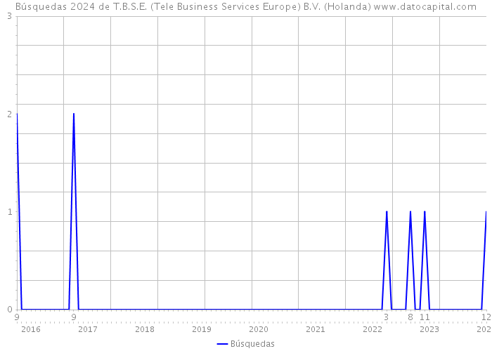 Búsquedas 2024 de T.B.S.E. (Tele Business Services Europe) B.V. (Holanda) 