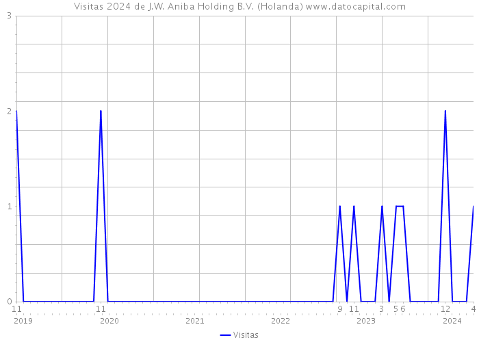 Visitas 2024 de J.W. Aniba Holding B.V. (Holanda) 