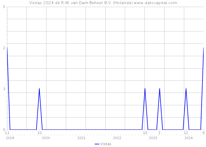 Visitas 2024 de R.W. van Dam Beheer B.V. (Holanda) 