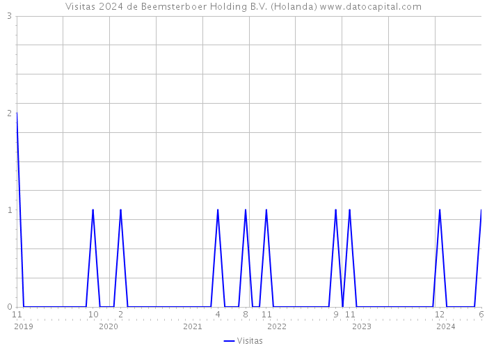 Visitas 2024 de Beemsterboer Holding B.V. (Holanda) 