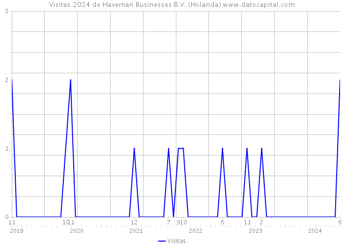 Visitas 2024 de Haveman Businesses B.V. (Holanda) 