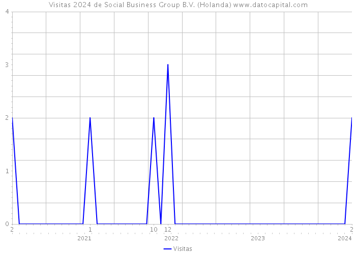 Visitas 2024 de Social Business Group B.V. (Holanda) 