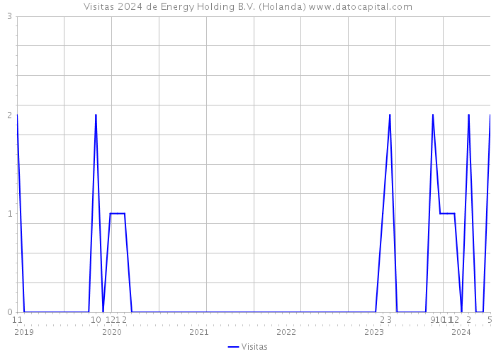 Visitas 2024 de Energy Holding B.V. (Holanda) 