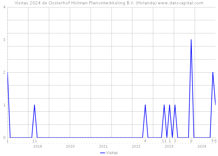 Visitas 2024 de Oosterhof Holman Planontwikkeling B.V. (Holanda) 