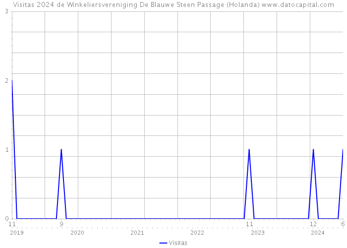 Visitas 2024 de Winkeliersvereniging De Blauwe Steen Passage (Holanda) 