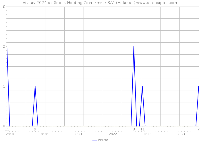 Visitas 2024 de Snoek Holding Zoetermeer B.V. (Holanda) 