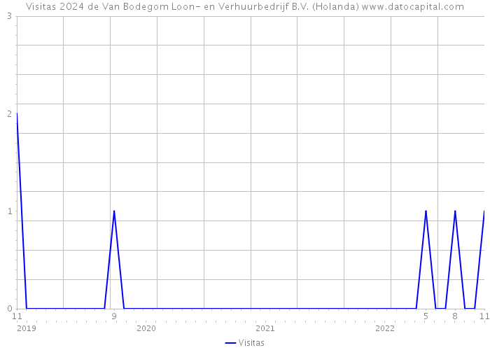 Visitas 2024 de Van Bodegom Loon- en Verhuurbedrijf B.V. (Holanda) 