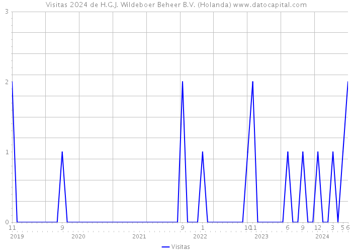 Visitas 2024 de H.G.J. Wildeboer Beheer B.V. (Holanda) 