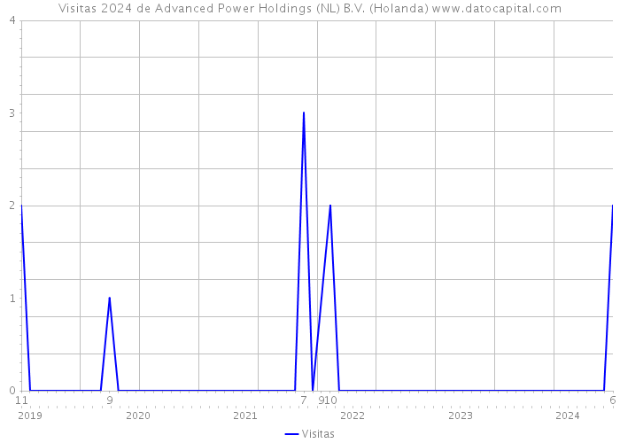 Visitas 2024 de Advanced Power Holdings (NL) B.V. (Holanda) 