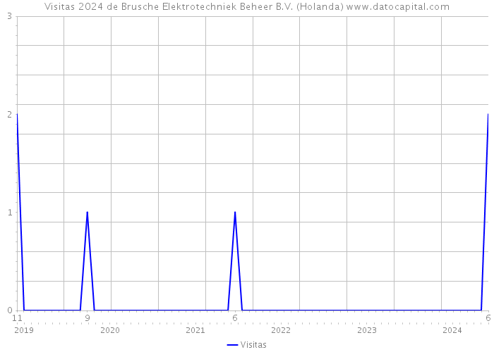 Visitas 2024 de Brusche Elektrotechniek Beheer B.V. (Holanda) 