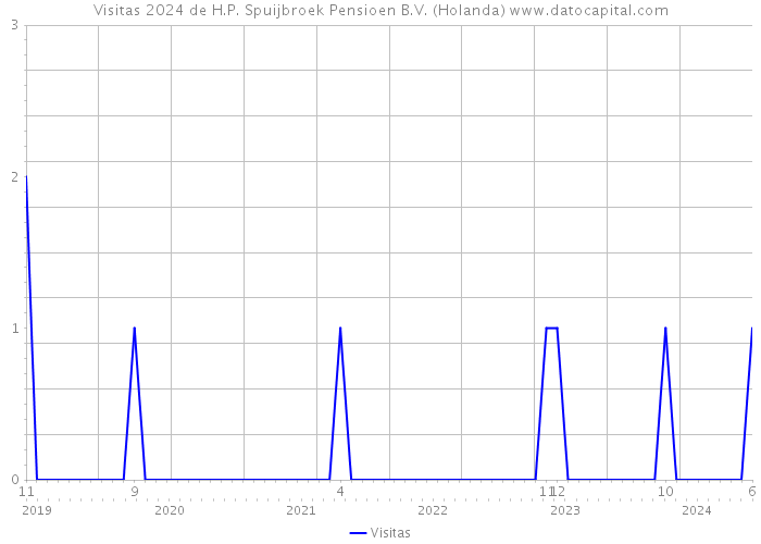 Visitas 2024 de H.P. Spuijbroek Pensioen B.V. (Holanda) 