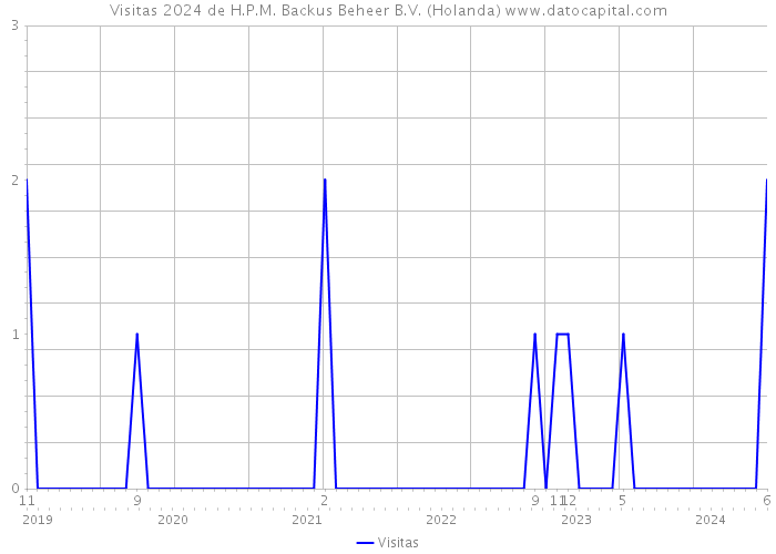 Visitas 2024 de H.P.M. Backus Beheer B.V. (Holanda) 