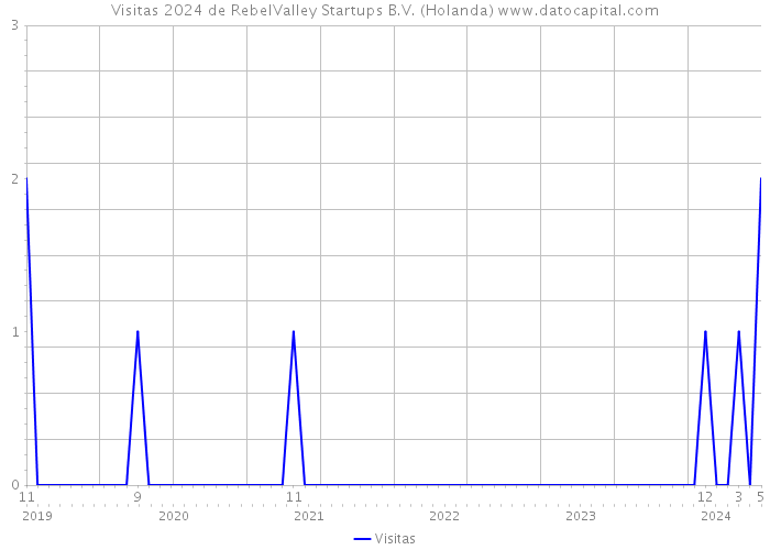 Visitas 2024 de RebelValley Startups B.V. (Holanda) 