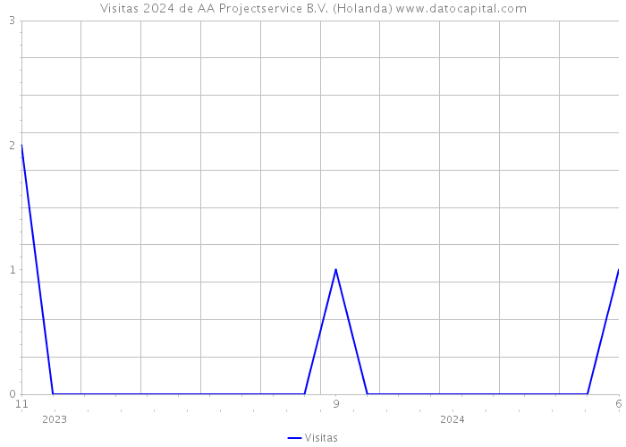 Visitas 2024 de AA Projectservice B.V. (Holanda) 