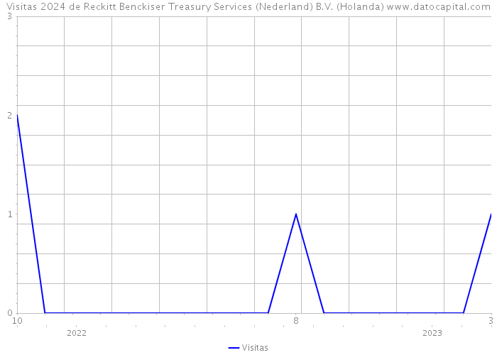 Visitas 2024 de Reckitt Benckiser Treasury Services (Nederland) B.V. (Holanda) 