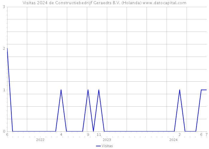 Visitas 2024 de Constructiebedrijf Geraedts B.V. (Holanda) 