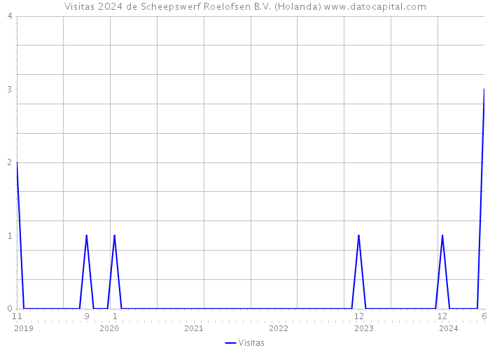 Visitas 2024 de Scheepswerf Roelofsen B.V. (Holanda) 