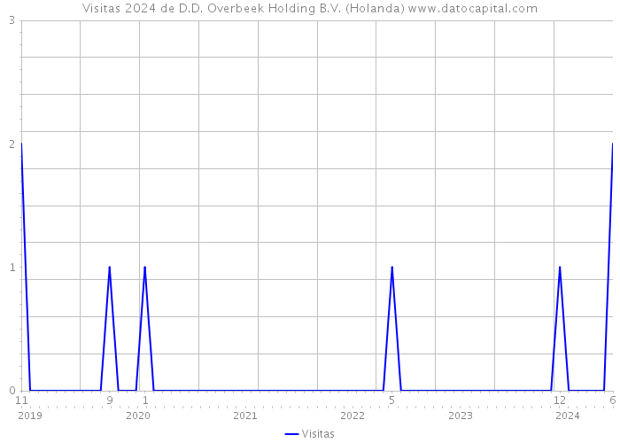 Visitas 2024 de D.D. Overbeek Holding B.V. (Holanda) 