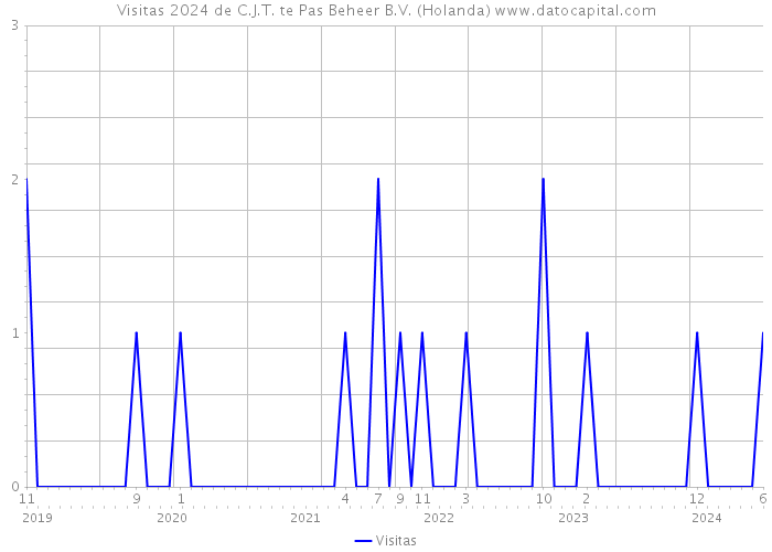 Visitas 2024 de C.J.T. te Pas Beheer B.V. (Holanda) 