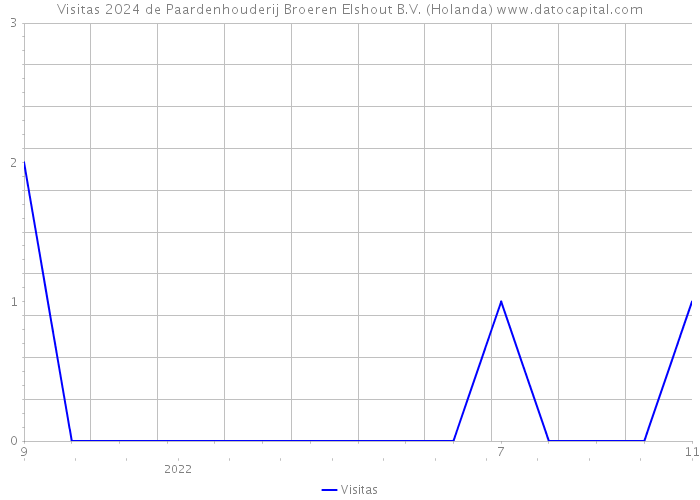 Visitas 2024 de Paardenhouderij Broeren Elshout B.V. (Holanda) 