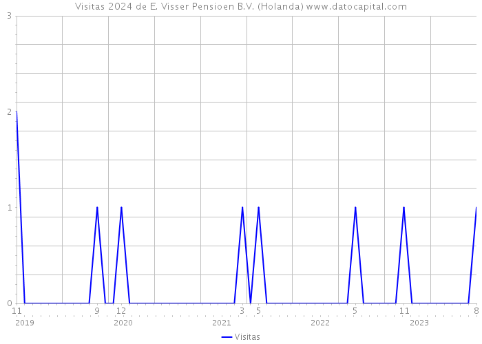 Visitas 2024 de E. Visser Pensioen B.V. (Holanda) 