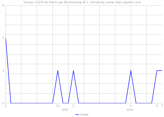 Visitas 2024 de Harm Jan Bomekamp B.V. (Holanda) 