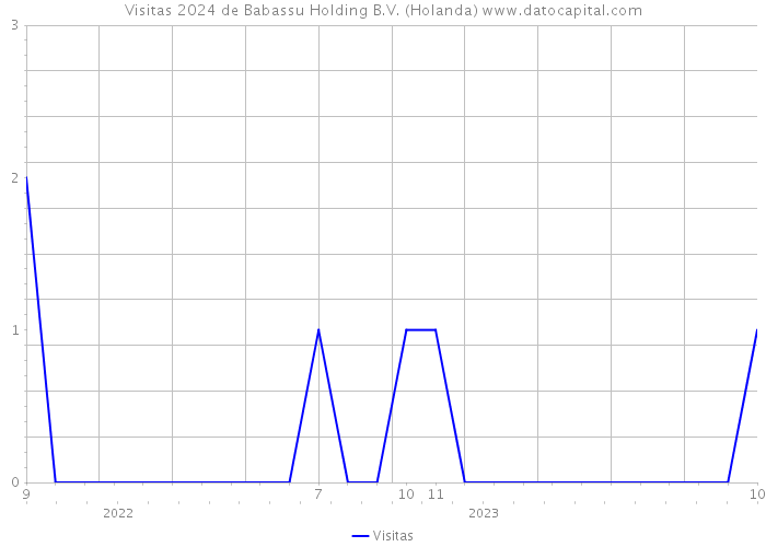 Visitas 2024 de Babassu Holding B.V. (Holanda) 