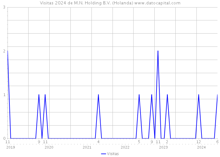 Visitas 2024 de M.N. Holding B.V. (Holanda) 