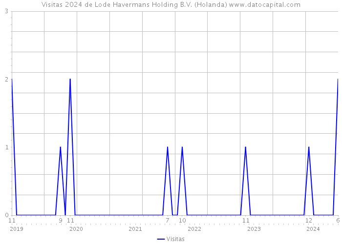 Visitas 2024 de Lode Havermans Holding B.V. (Holanda) 