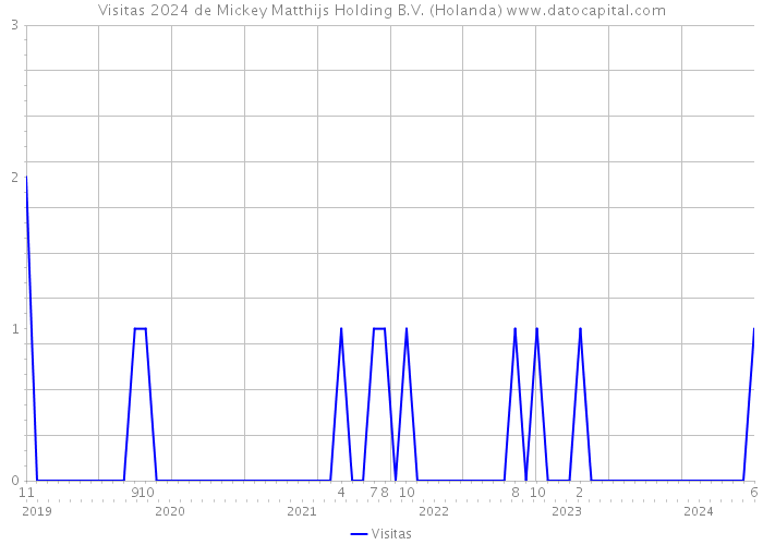 Visitas 2024 de Mickey Matthijs Holding B.V. (Holanda) 