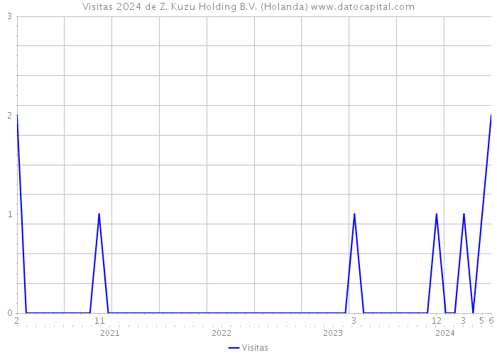 Visitas 2024 de Z. Kuzu Holding B.V. (Holanda) 